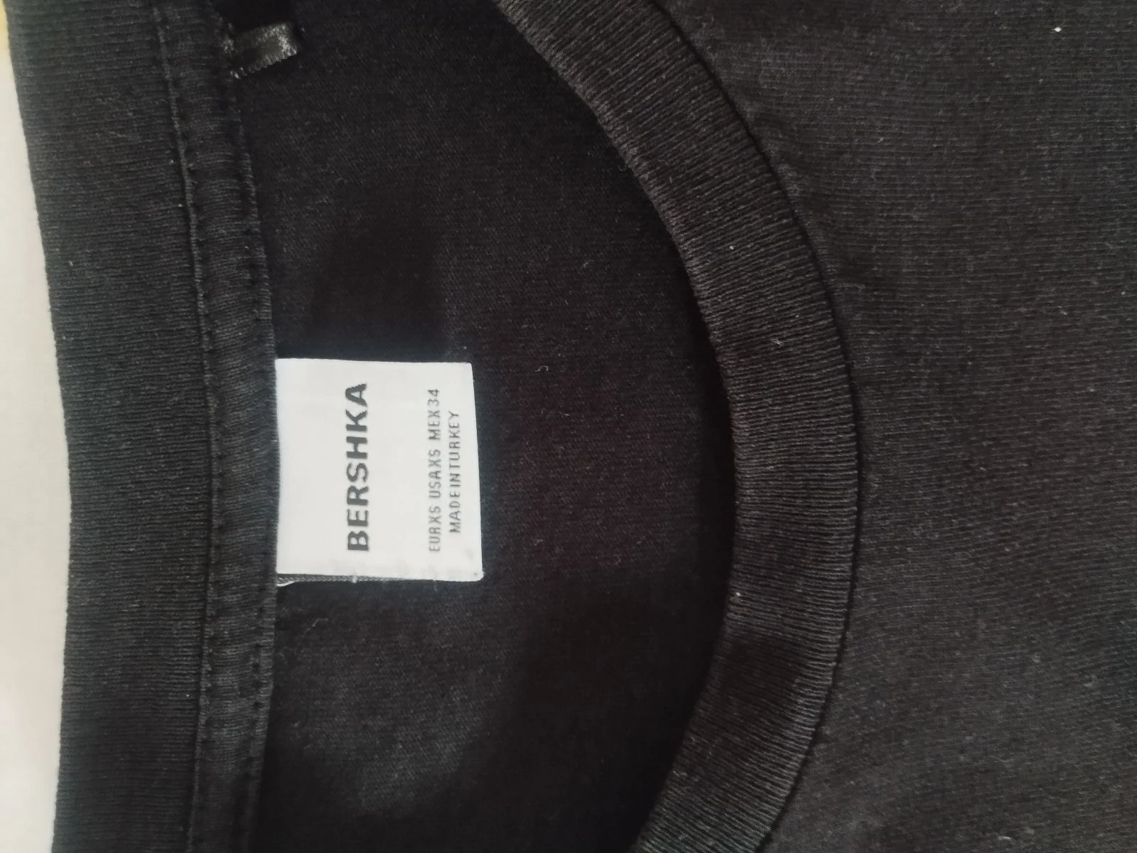 Zwarte Bershka "Hearts" T-shirt – photo 3
